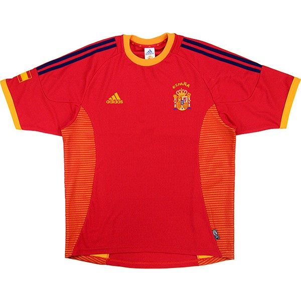 Authentic Camiseta España 1ª Retro 2002 2004 Rojo